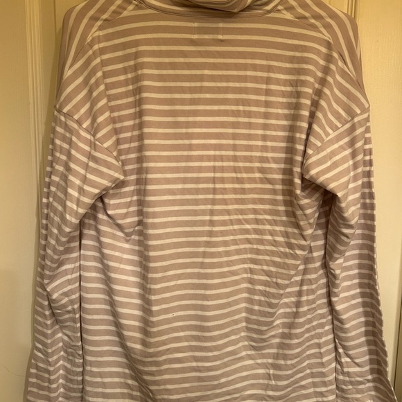 NWT Alice Walk Women's Striped Long Sleeve Top, Size Large - Picture 2 of 5